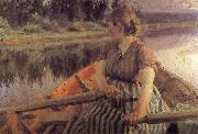 Anders Zorn Midnight Germany oil painting artist